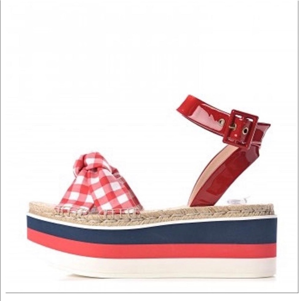 Gucci Wedge Sandals Platforms
